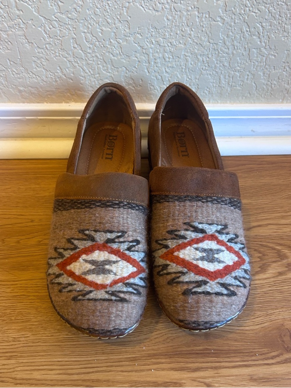 Born Aztec Bailie Wool Clogs